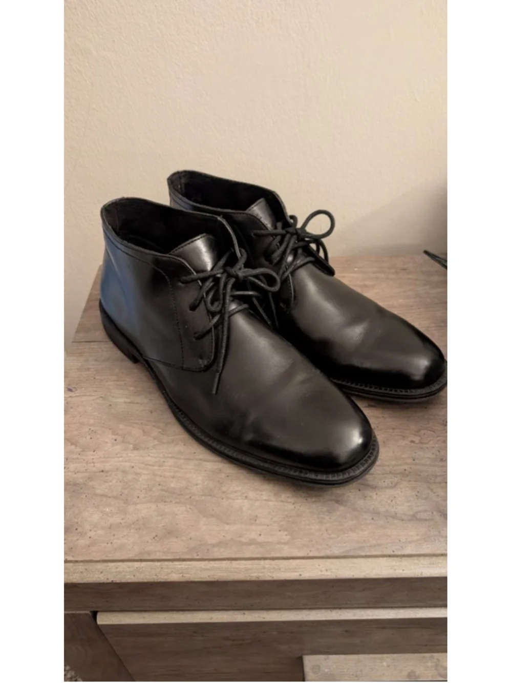 Deer Stags Mens Black Oxford Shoes Size 12M Waterproof